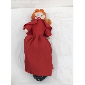 Vintage 1970s Dippity Flip Mini Little Red Riding Hood 3 Dolls In One Rare Great